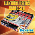 FLEXELEC 7m/105W/230V - Elektrikli Isıtıcı Kablo Seti