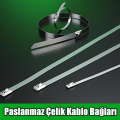 Çelik Kablo Bağı CKB-290C 290x4,6 - 100'lük Paket