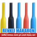 2,4 mm - Renkli ısı ile daralan makaron