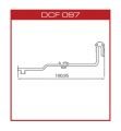 DCF097 Silikon derz fitili(100*20mm)