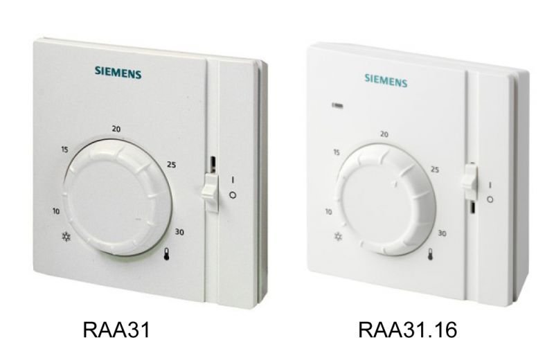 RAA 31.16 Siemens oda termostatı