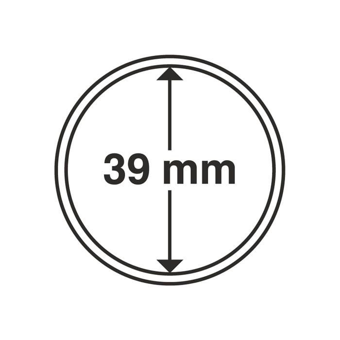 Yuvarlak kapsül - 39 mm (10'lu Kutu)