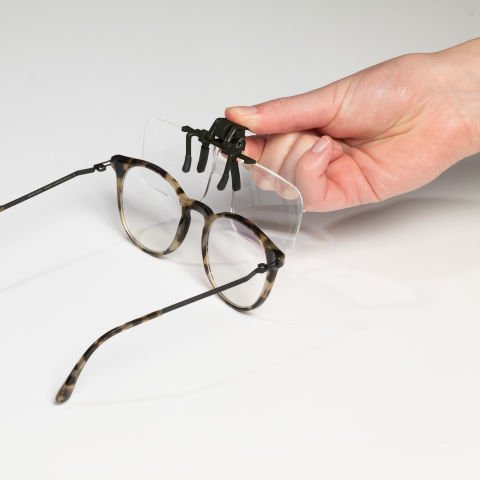 2x Büyütmeli Gözlük Üzerine Takılabilen CLIP Büyüteç