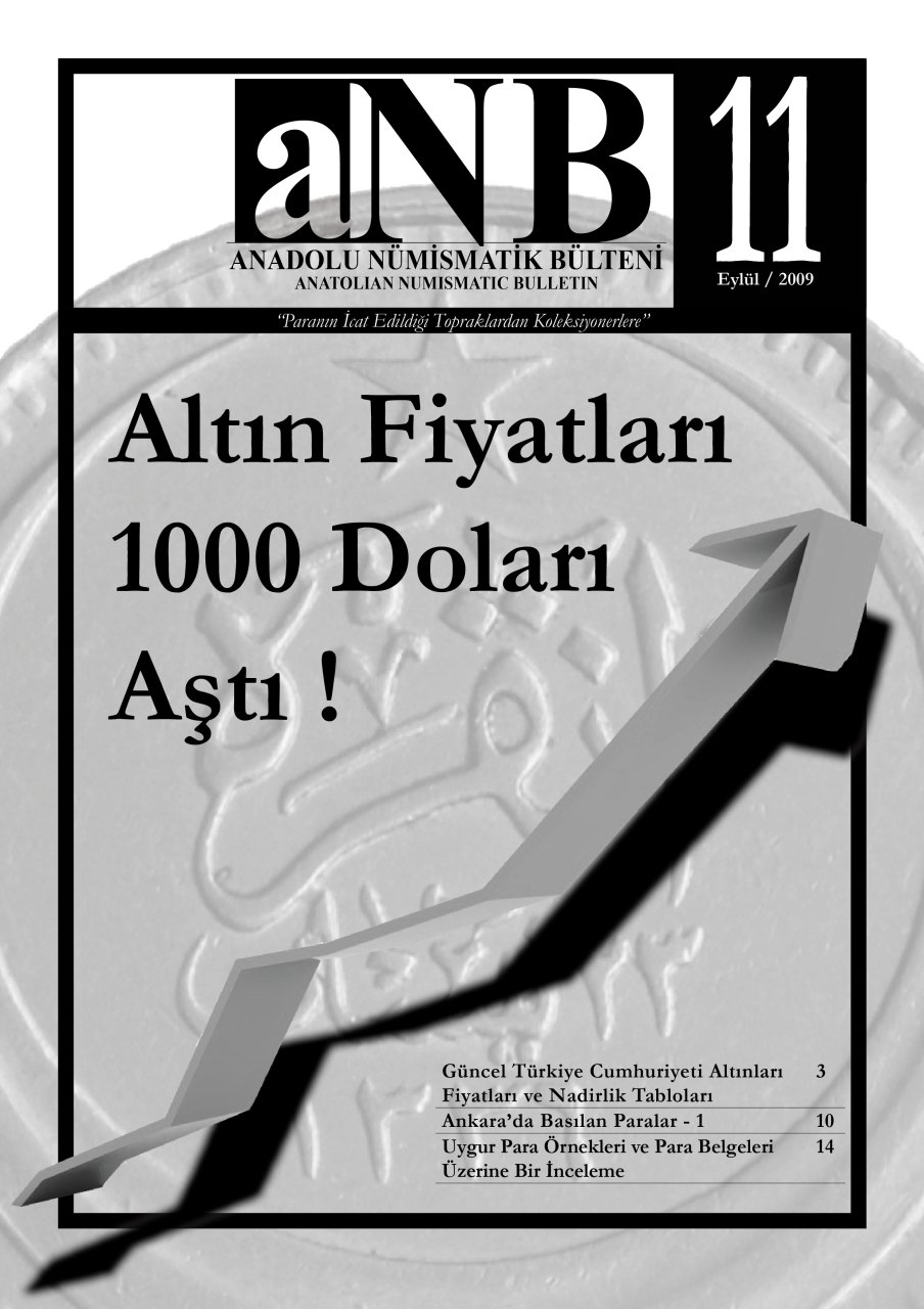Anadolu Nümismatik Bülteni #11 (Eylül 2009)