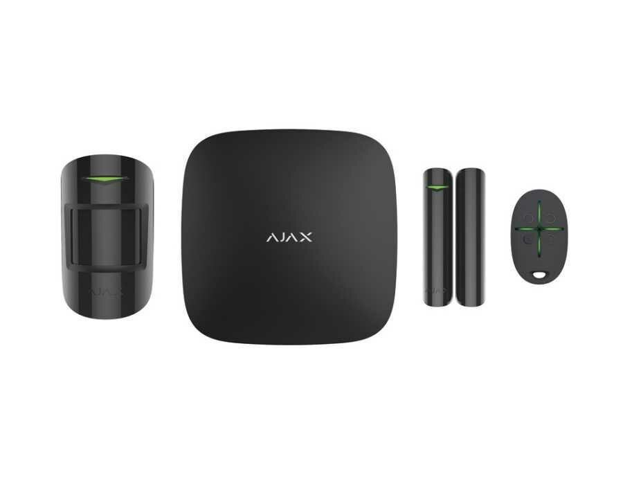 AJAX Hub Kit / StarterKitHub - SİYAH Kablosuz Alarm Kiti