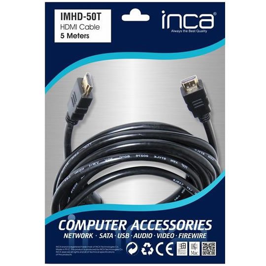 INCA IMHD-50T 4K HDMI KABLO 5 MT