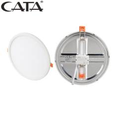 CATA CT 5648 20w Sıva Altı Yuvarlak Led Panel - PLUS SERİSİ - Ayarlanabilir Montaj Çapı Sistemi CT-5648