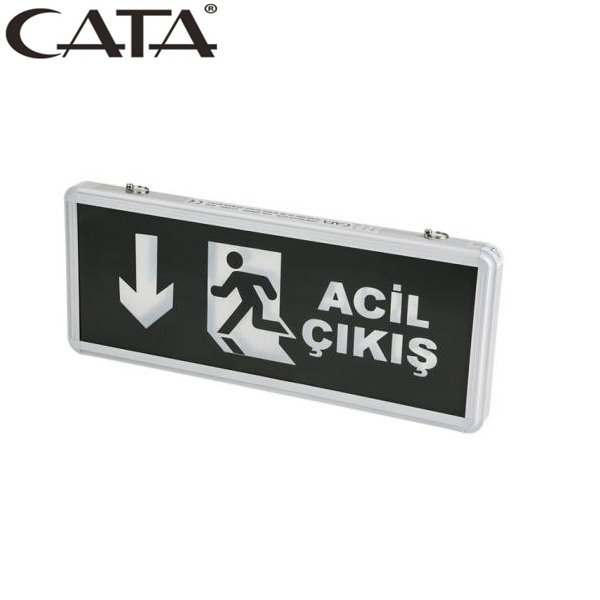 CATA CT 9178 Acil Durum Exit Çıkış Armatürü - 3W Ledli 3 saat Süreli CT-9178