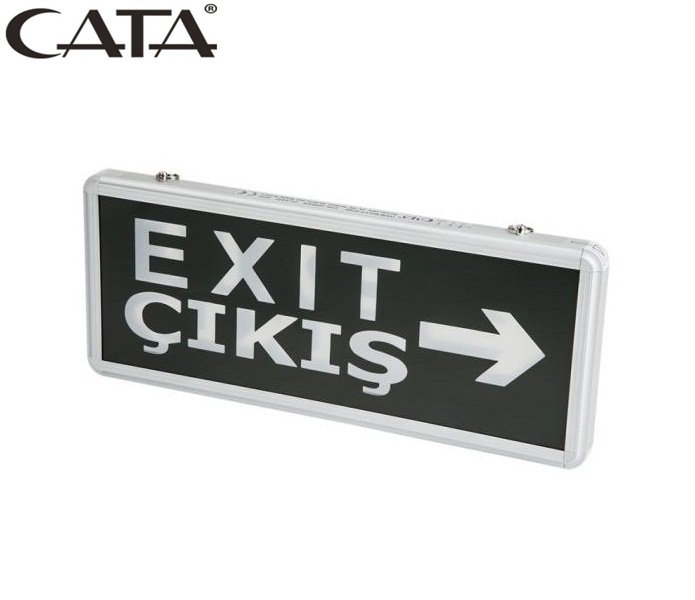 CATA CT 9166 Acil Durum Exit Yönlendirme Armatürü - 3W Ledli 3 saat Süreli CT-9166