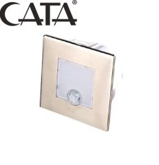 CATA CT 5173 1,5W Radar Sensörlü Fotoselli Koridor Aydınlatma Armatürü Saten Kasa CT-5173