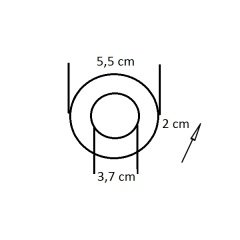 CATA CT 5268 1,5W Hareketli Yıldız Spot Aydınlatma Armatürü Saten Kasa CT-5268