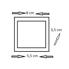 CATA CT 5170 1W Sensörlü Fotoselli Yürüme Yolu Koridor Aydınlatma Armatürü CT-5170