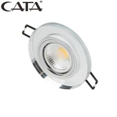 CATA CT 6555 Cam Spot Armatür Ortanca CT-6555 [ Ampul Ve Soket Dahil Değildir ]