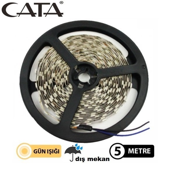 CATA CT 4488 10 Çip Şerit Led GÜN IŞIĞI DIŞ MEKAN CT-4488 5 METRE FİYATIDIR