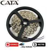 CATA CT 4489 10 Çip Şerit Led KIRMIZI DIŞ MEKAN CT-4489 5 METRE FİYATIDIR.