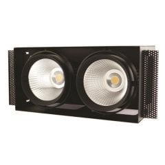 60W Sıva Altı Ledli  Hareketli  İKİLİ KARE  Spot - 3000K -  LD436S Alım Yapmadan Önce Stok Bilgisi Alınız