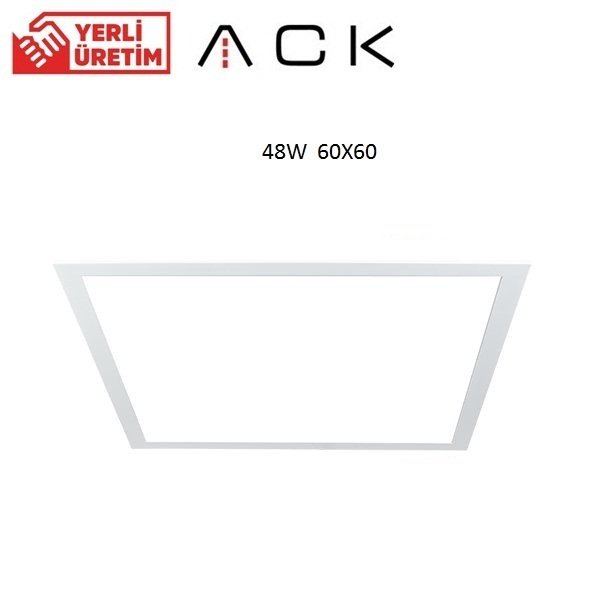 48W Sıva Altı Led Panel Armatür 60x60 cm -  Günışığı 3000K - AP16-56600