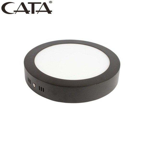 CATA CT 5233 18W Sıva Üstü Yuvarlak Led Panel Metal (SİYAH) Kasa CT-5233