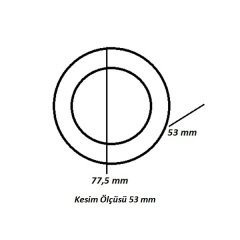 1,5W Panel Kasalı Yürüme Yolu İç Mekan Koridor Aydınlatma Armatürü Mavi Işık  AH07-00764