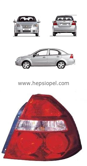 Chevrolet Kalos Stop Lambası Sedan (NB) Sol
