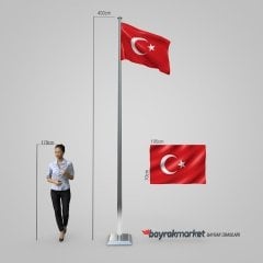 Küçük Boy Türk Bayrakları