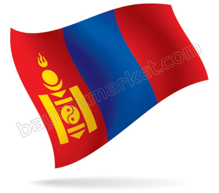 Moğolistan Masa Bayrağı