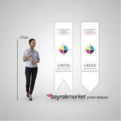 50x200 Özel Kırlangıç Bayrak