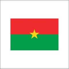 Burkina Faso Masa Bayrağı