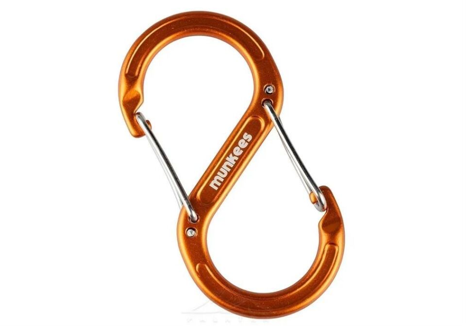 Munkees Forged S-Shaped Carabiner Anahtarlık-3275ORJ