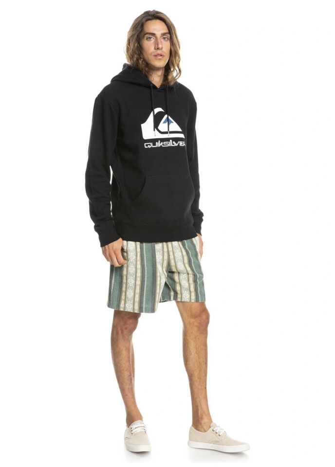 Quiksilver Big Logo Hoodie Erkek Sweatshirt-EQYFT04450