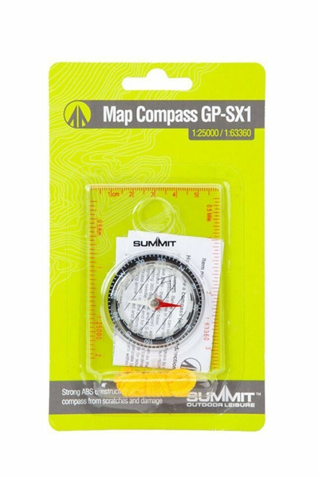Summit Pusula Boyun Askılı Map Compass GP-SX1