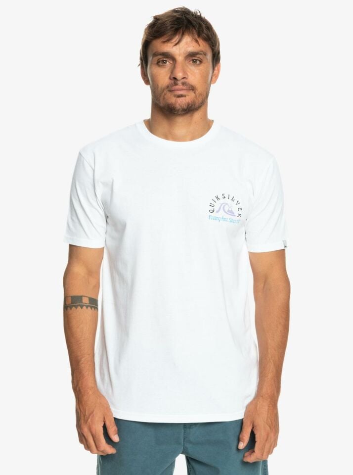 Quiksilver Originalbarrel Tees Erkek T-Shirt-EQYZT07226W4