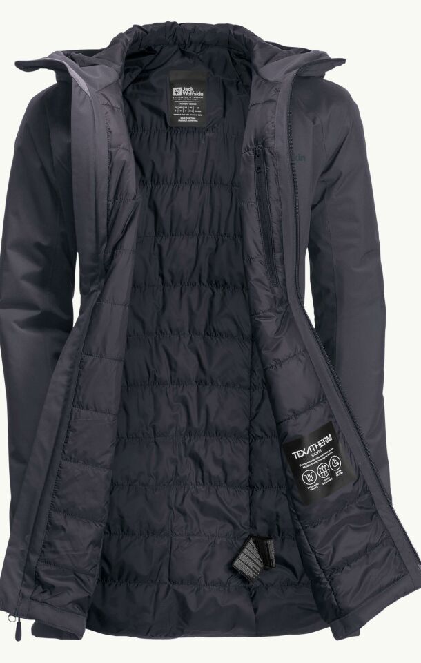 Jack Wolfskin Heidelstein INS Su Geçirmez Kadın Outdoor Mont-1115681GRP