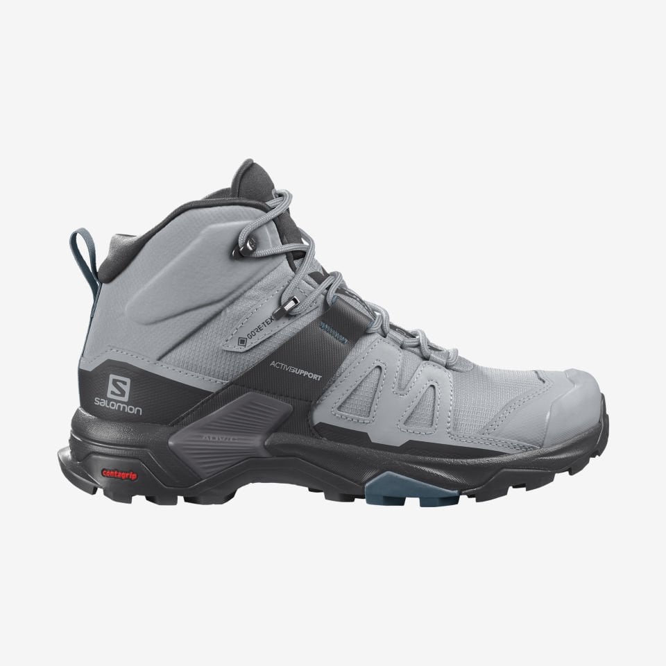 Salomon X Ultra 4 Mid Gore-Tex Kadın Outdoor Bot-L41624900QBL