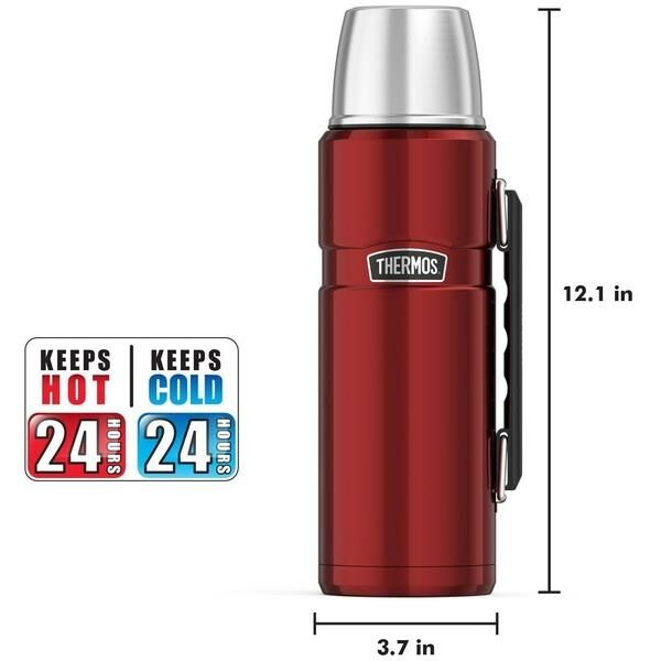 Thermos SK 2010 Stainless King Large Cranberry 1.2 lt-140936