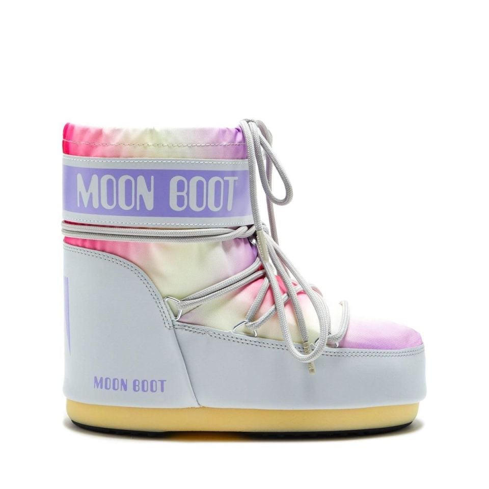Moon Boot Icon Low Tie Dye Kadın Kar Botu-14094200GGR