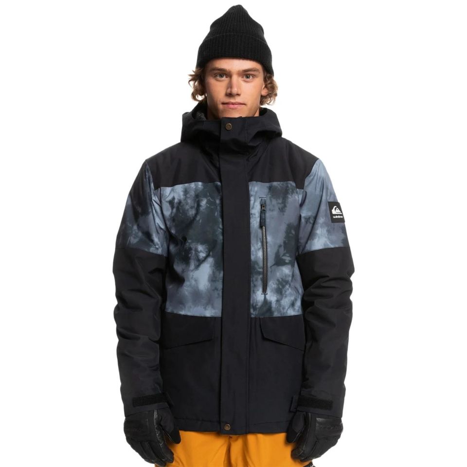 Quiksilver Msn Printed Block Erkek Kayak/Snowboard Montu-EQYTJ03339ASD