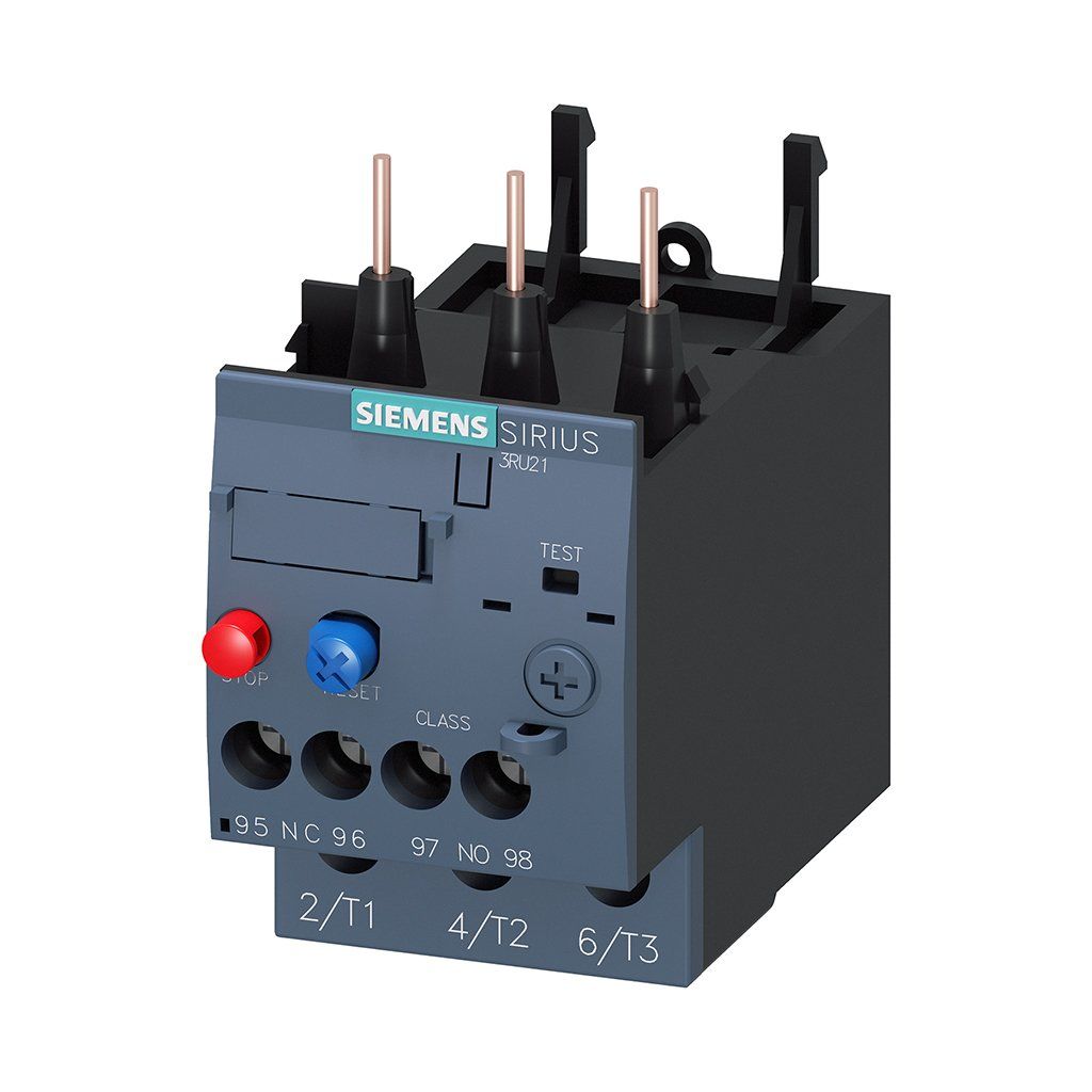 Siemens 3RU2126-4BB0 Yeni Nesil 1No+1Nc 14-20A Boy S0 Sırıus Termik Kontaktöre Montajlı