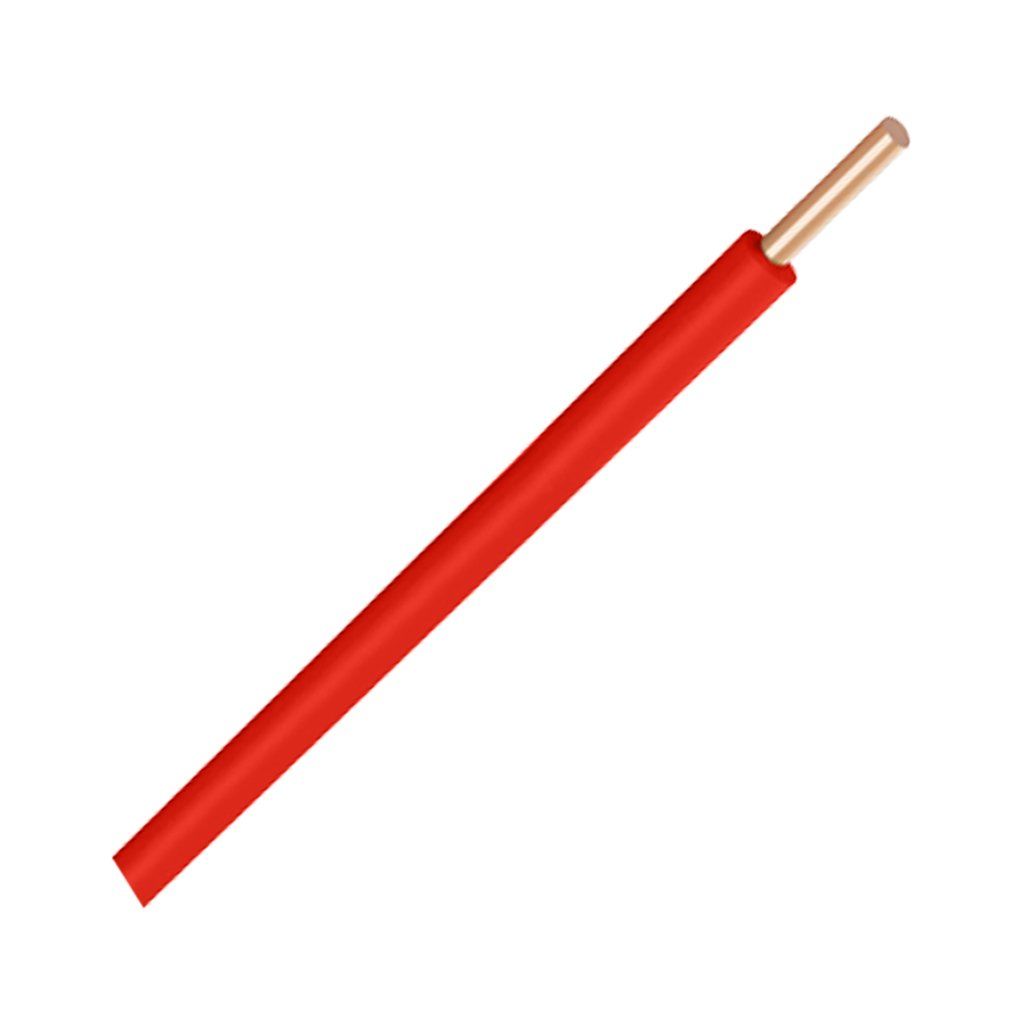 Hes H07V-U (NYA) Kırmızı Kablo 6mm²
