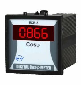 Entes ECR-3-72 72x72 220Vac T/İ Elektronik Cosqmetre M3939