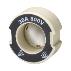 Siemens Sigorta İçin Viskontak Beyaz 50A 500V Porselen Dıazed 5SH318