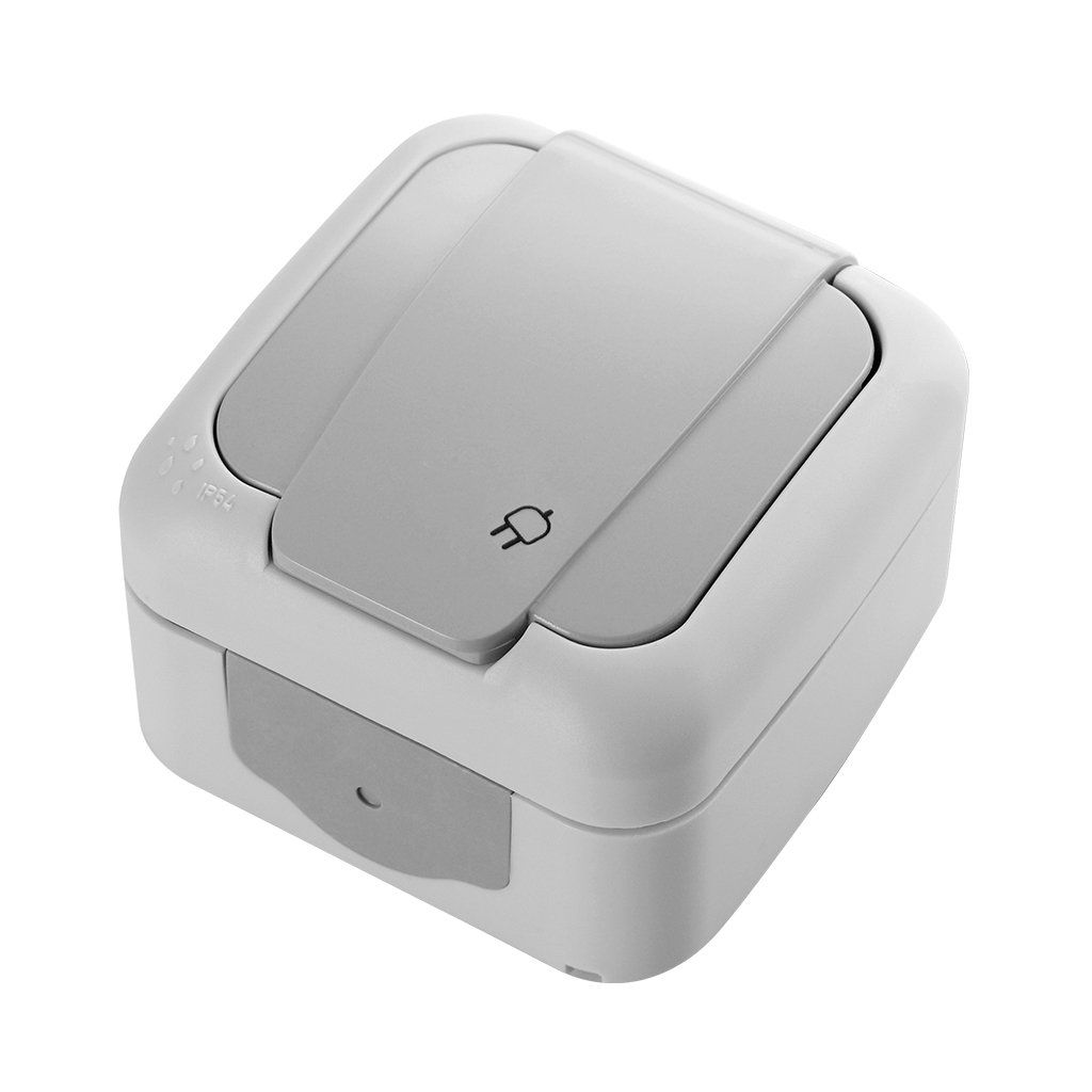 Viko Palmiye Gri Ups Topraklı Priz 90555515