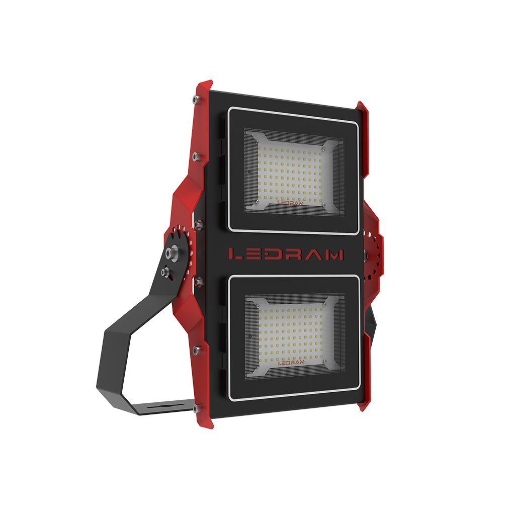 Ledram Delta-2000 Ylns-90° 200W 4000K Lensli Led Çelik Gövde Projektör Ip66