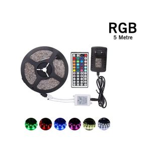 Cata 5Mt Rgb Şerit Led Seti 15 Renk 14,4W Ct-4558