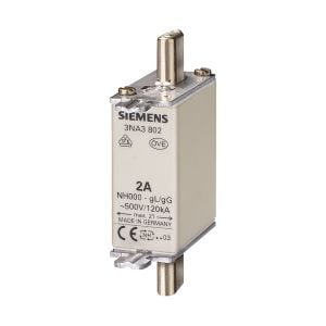 Siemens 3NA3836 500V Ac/250V Dc36 160A Nh-Bıçaklı Sigorta Boy 00