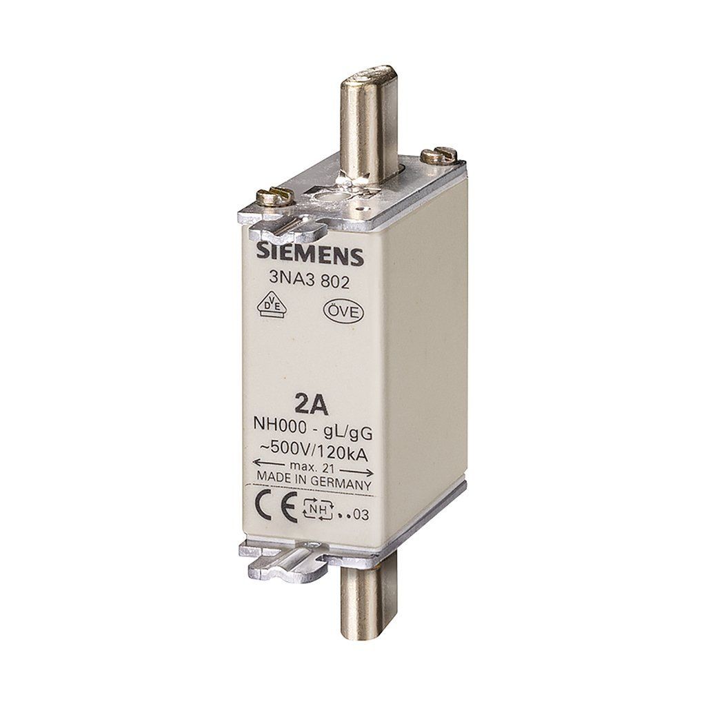 Sıemens 3NA3832 500V Ac/250V Dc32 125A Nh-Bıçaklı Sigorta Boy 00