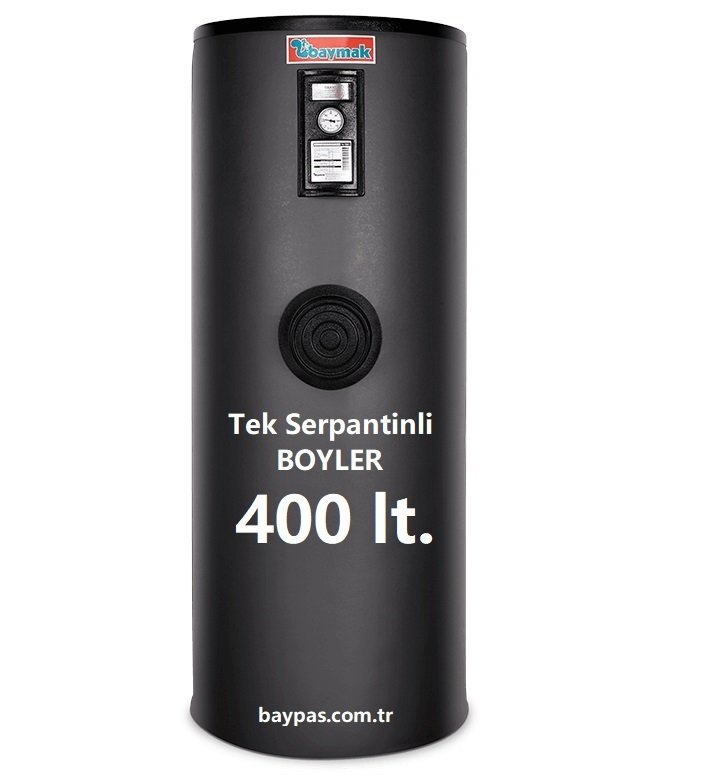 Tek Serpantinli Boyler 400 lt