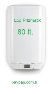 AquaLcd Prizmatik 80 litre Termosifon