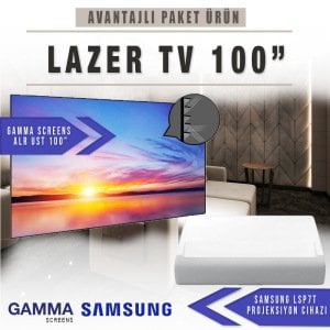 Samsung LSP7T 4K 100 inç UST Lazer TV Paketi 100