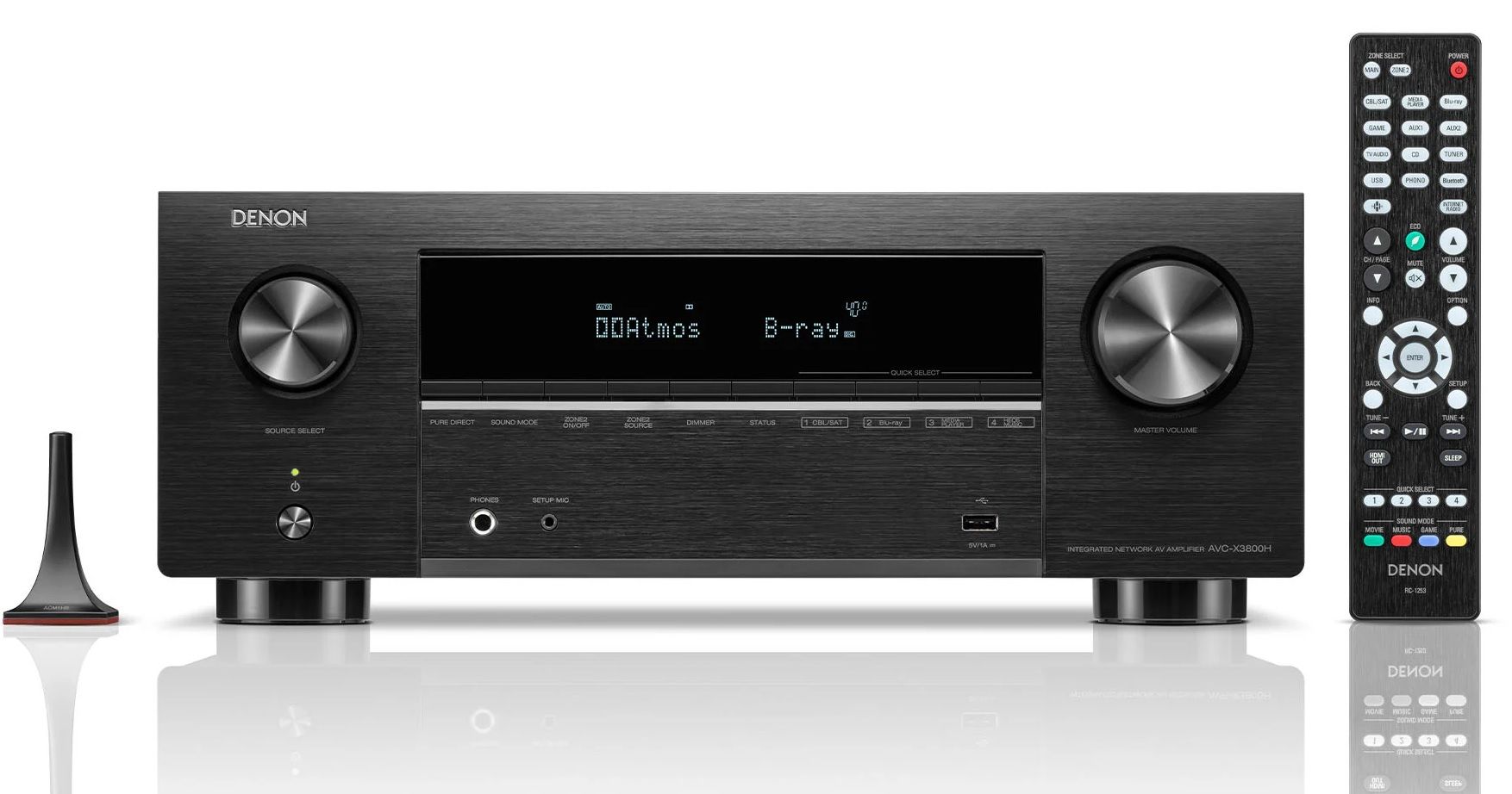 Denon AVC-X3800H 9.2 8K HDR ATMOS AV Receiver